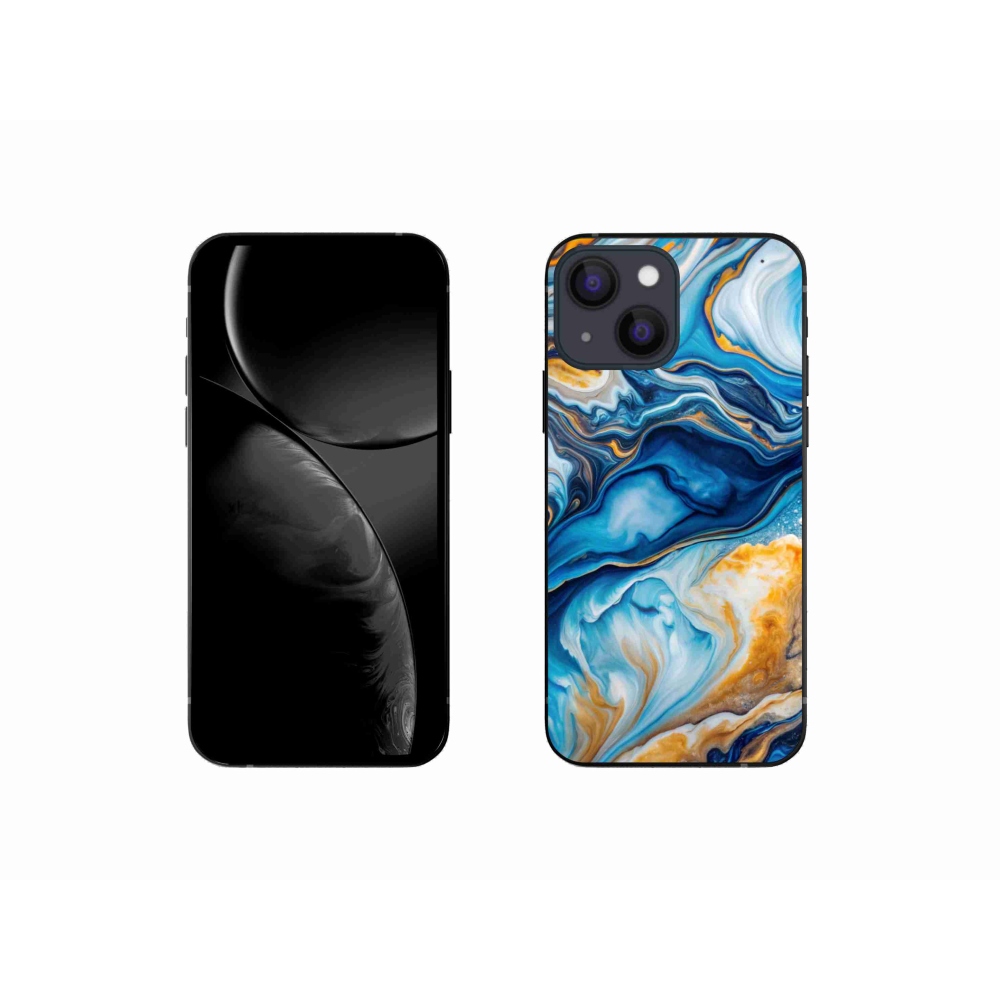 Gélový kryt mmCase na iPhone 13 Mini - abstraktný motív 34