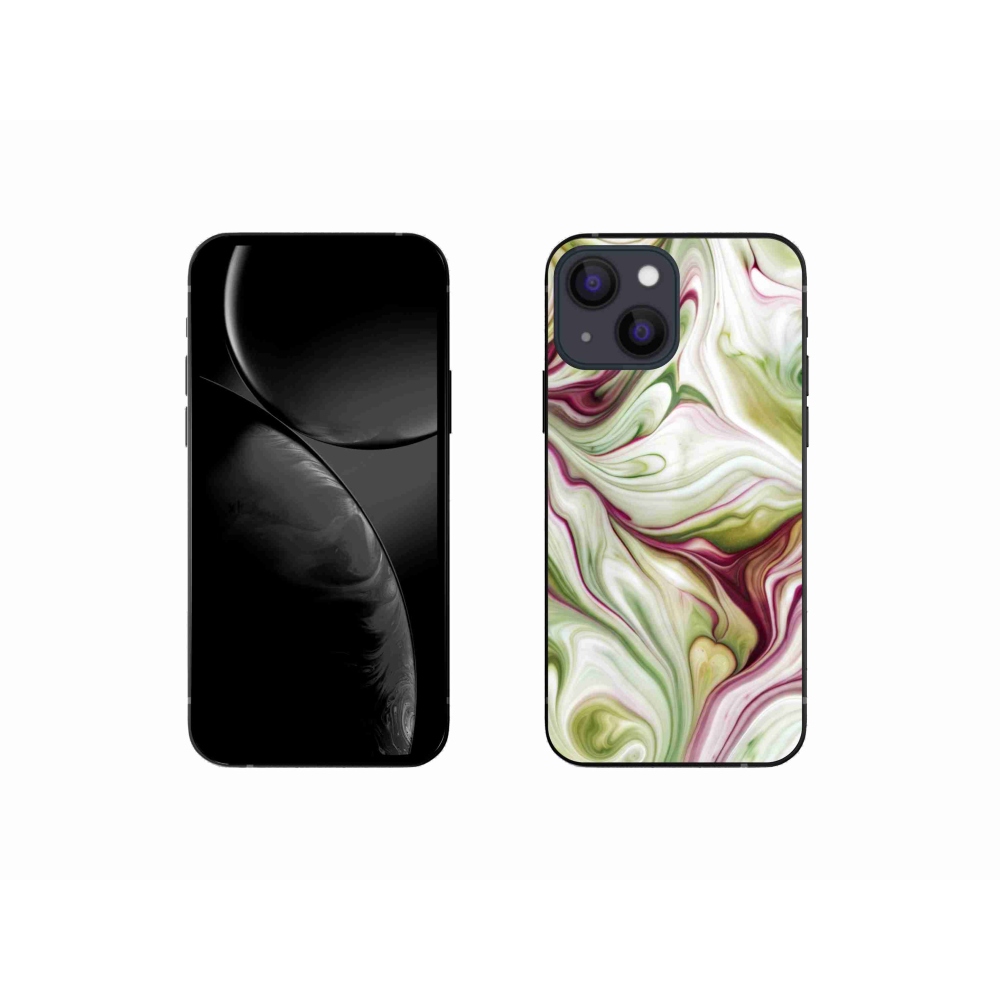Gélový kryt mmCase na iPhone 13 Mini - abstraktný motív 36