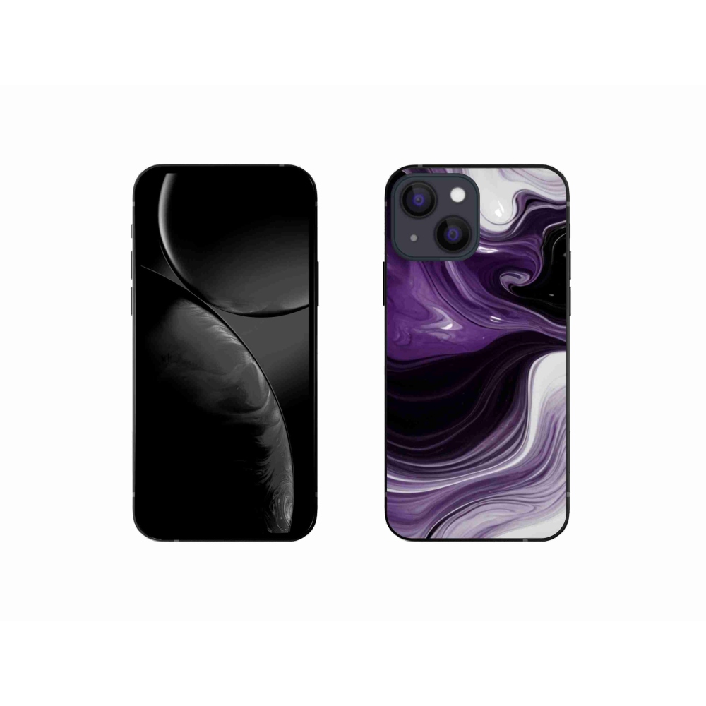 Gélový kryt mmCase na iPhone 13 Mini - abstraktný motív 46