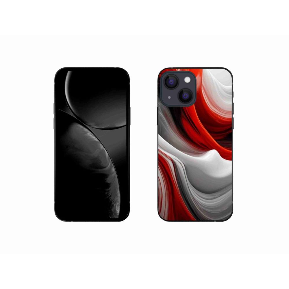 Gélový kryt mmCase na iPhone 13 Mini - abstraktný motív 47