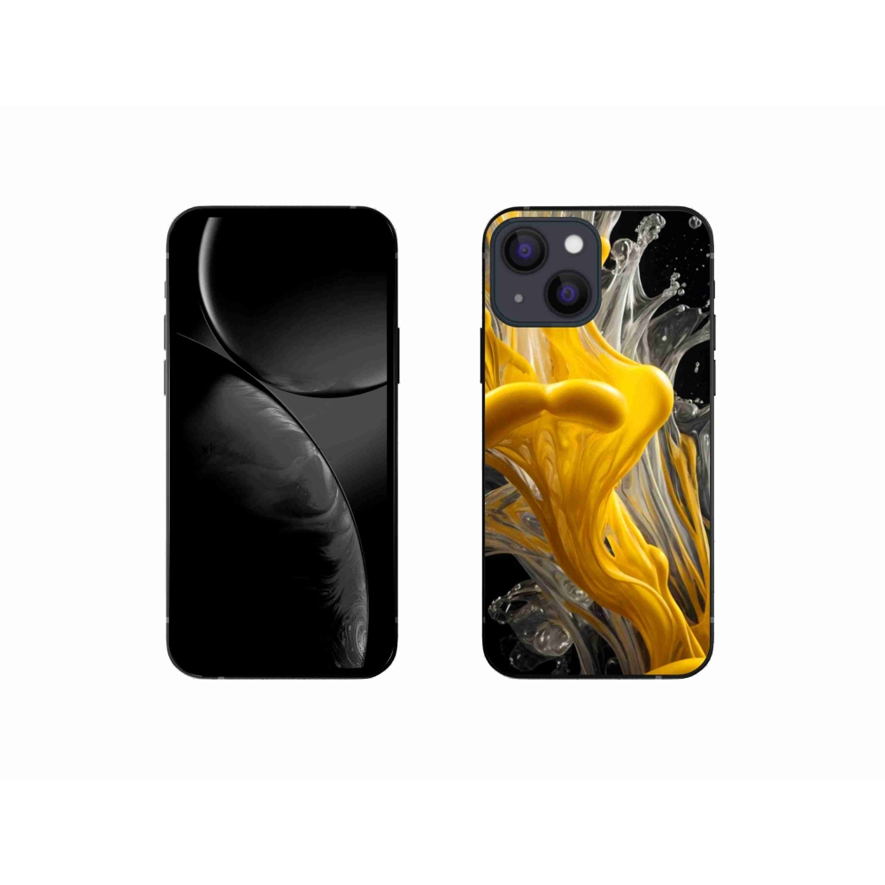 Gélový kryt mmCase na iPhone 13 Mini - abstraktný motív 48