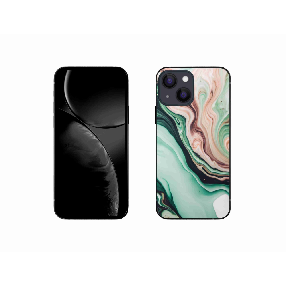 Gélový kryt mmCase na iPhone 13 Mini - abstraktný motív 62