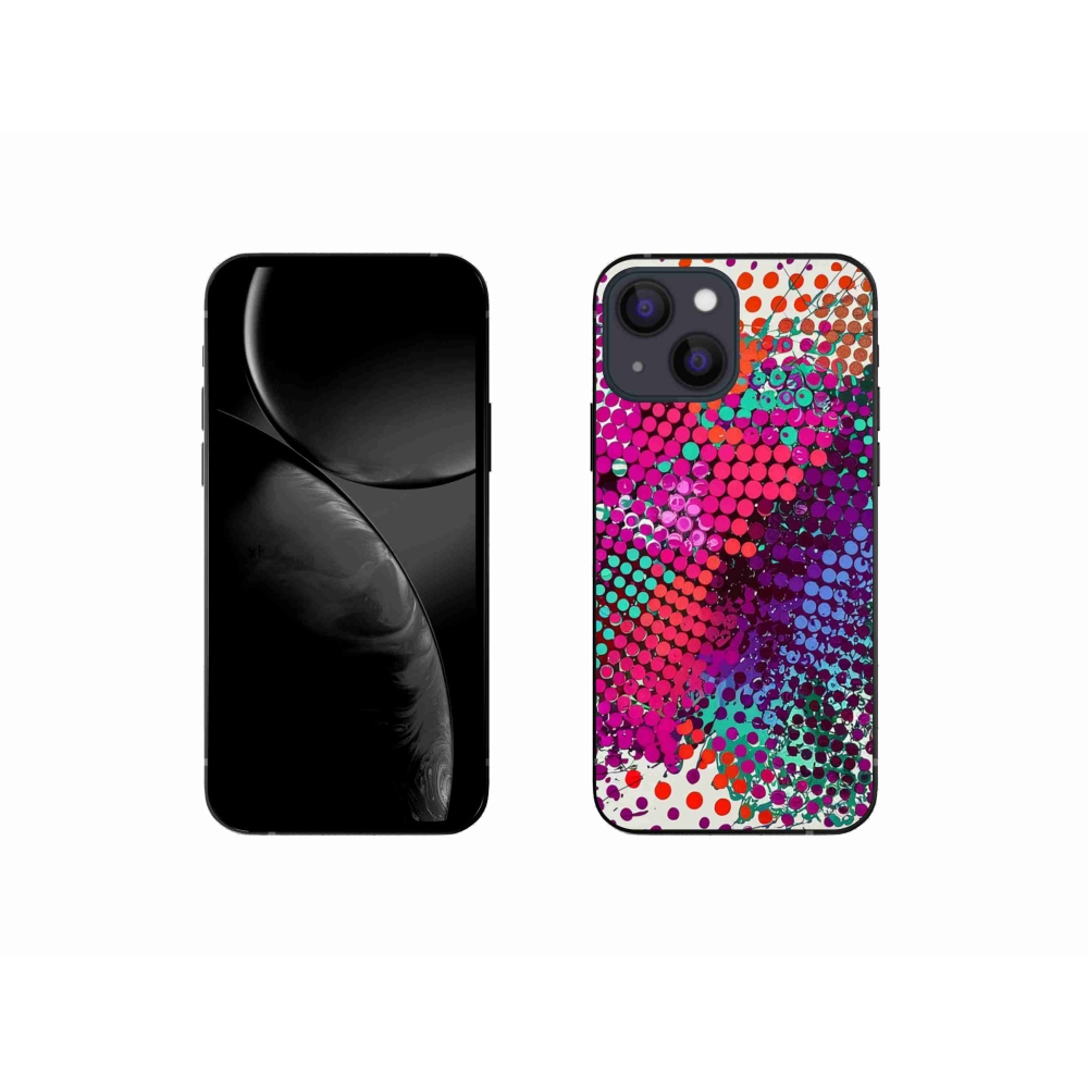 Gélový kryt mmCase na iPhone 13 Mini - abstraktný motív 65