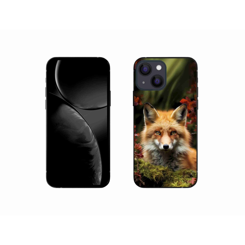 Gélový kryt mmCase na iPhone 13 Mini - líška v lese