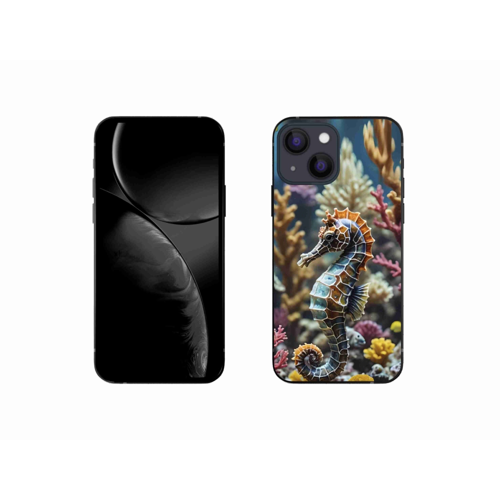 Gélový kryt mmCase na iPhone 13 Mini - morský koník 2