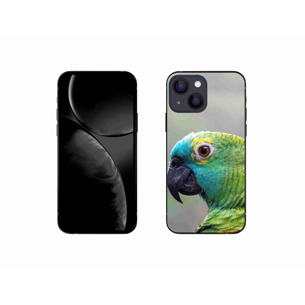 Gélový kryt mmCase na iPhone 13 Mini - papagáj amazoňan