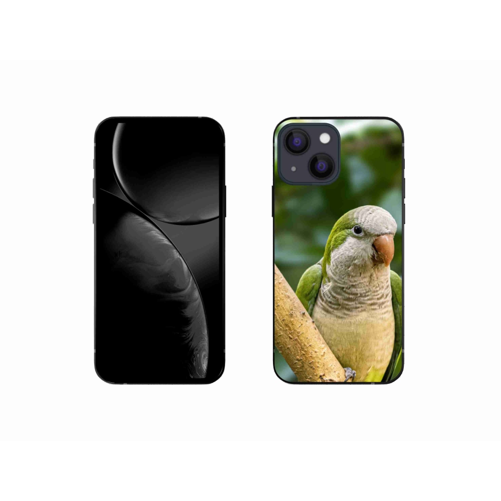 Gélový kryt mmCase na iPhone 13 Mini - papagáj mníšok