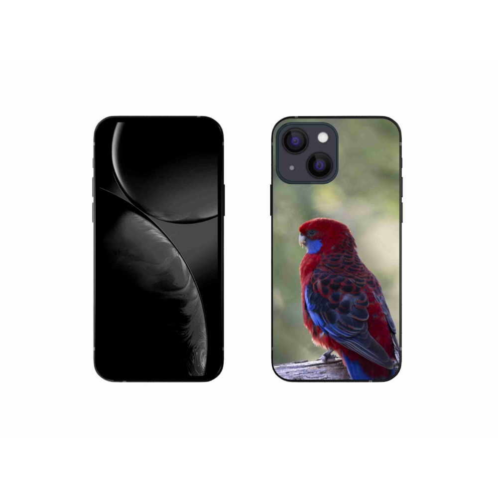 Gélový kryt mmCase na iPhone 13 Mini - papagáj rosela