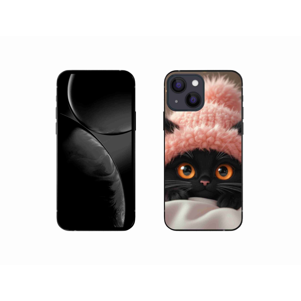 Gélový kryt mmCase na iPhone 13 Mini - roztomilé mačiatko 7