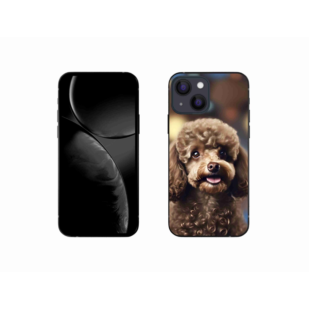 Gélový kryt mmCase na iPhone 13 Mini - roztomilý pudel