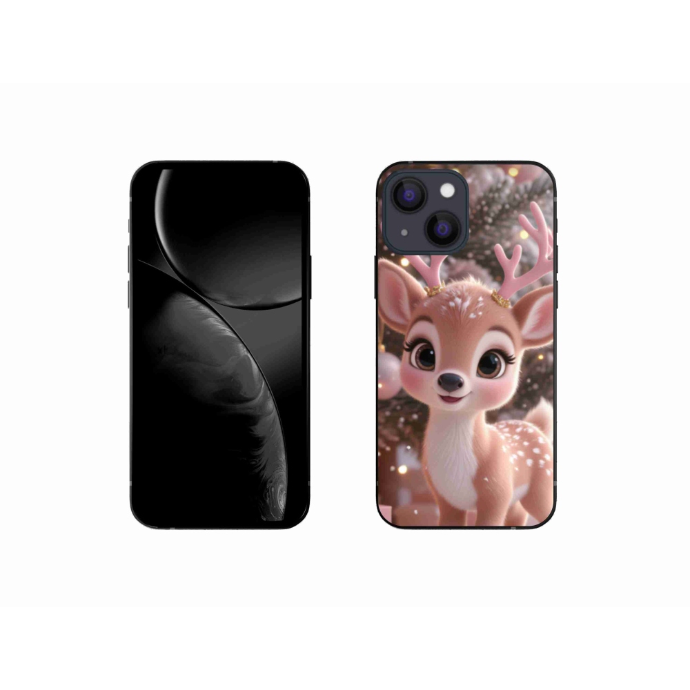 Gélový kryt mmCase na iPhone 13 Mini - roztomilý sob