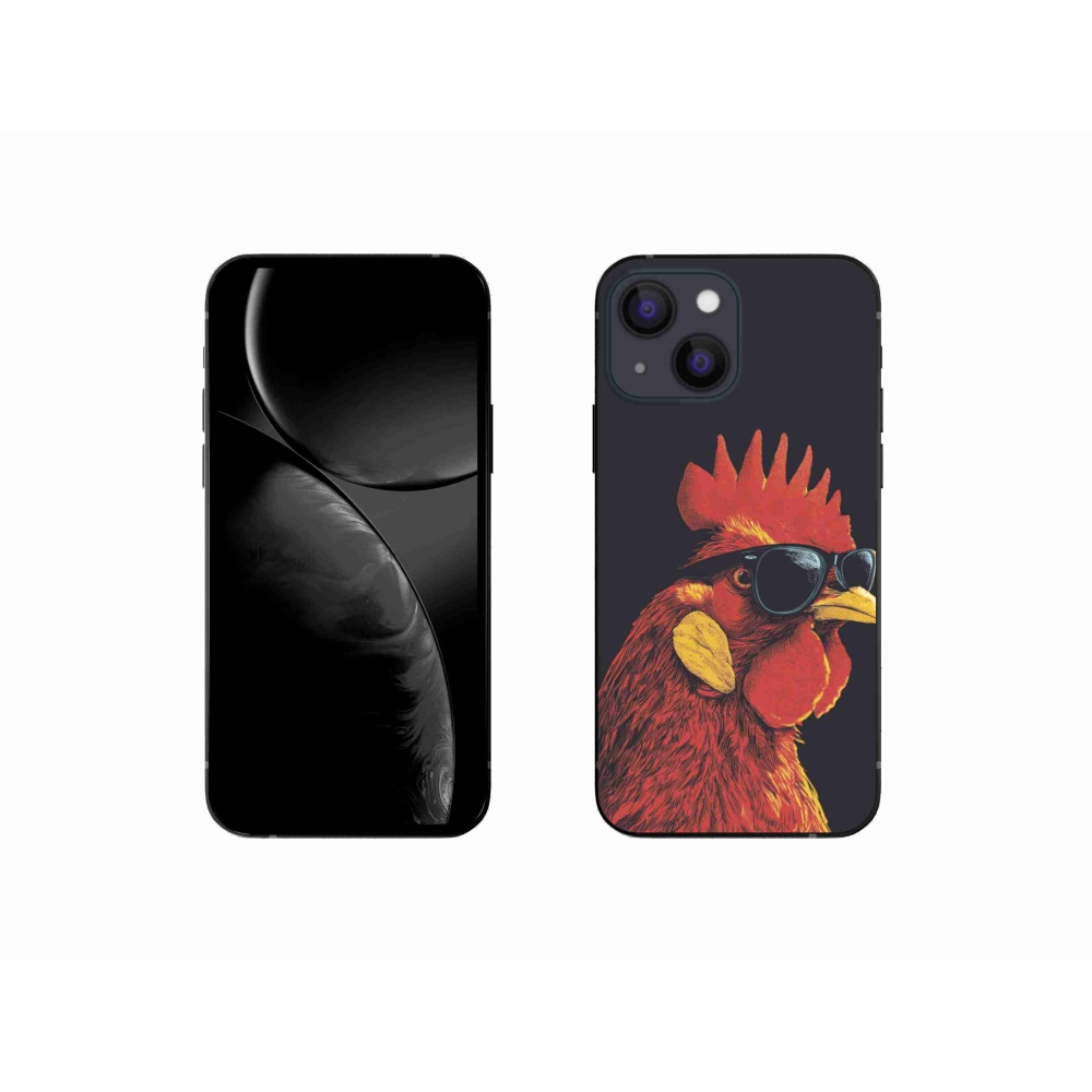 Gélový kryt mmCase na iPhone 13 Mini - štýlový kohút