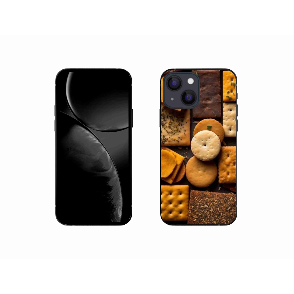 Gélový kryt mmCase na iPhone 13 Mini - sušienky