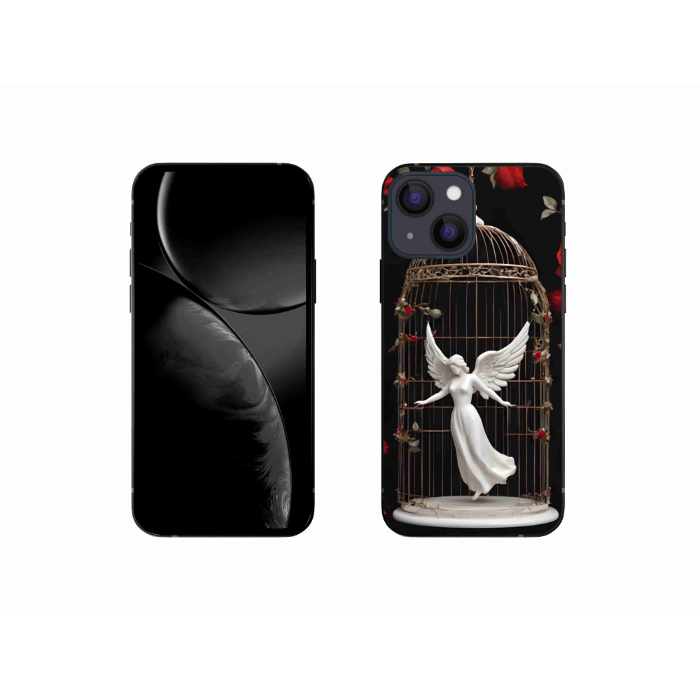 Gélový kryt mmCase na iPhone 13 Mini - uväznený anjel