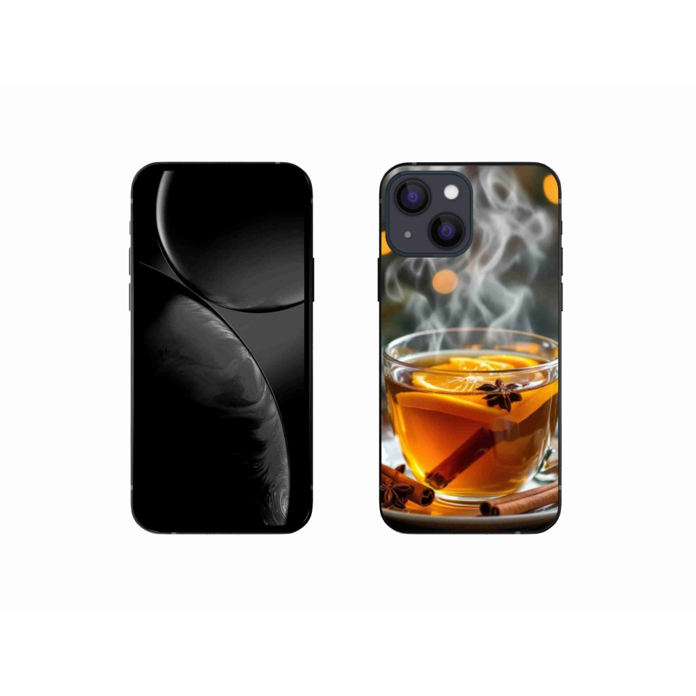 Gélový kryt mmCase na iPhone 13 Mini - vianočný punč