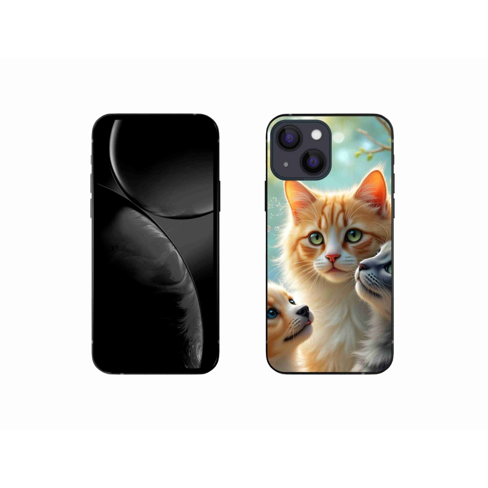 Gélový kryt mmCase na iPhone 13 Mini - zvieracie priateľstvo 2