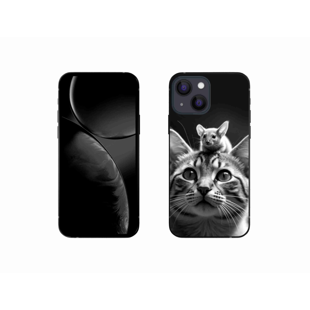 Gélový kryt mmCase na iPhone 13 Mini - zvieracie priateľstvo 2