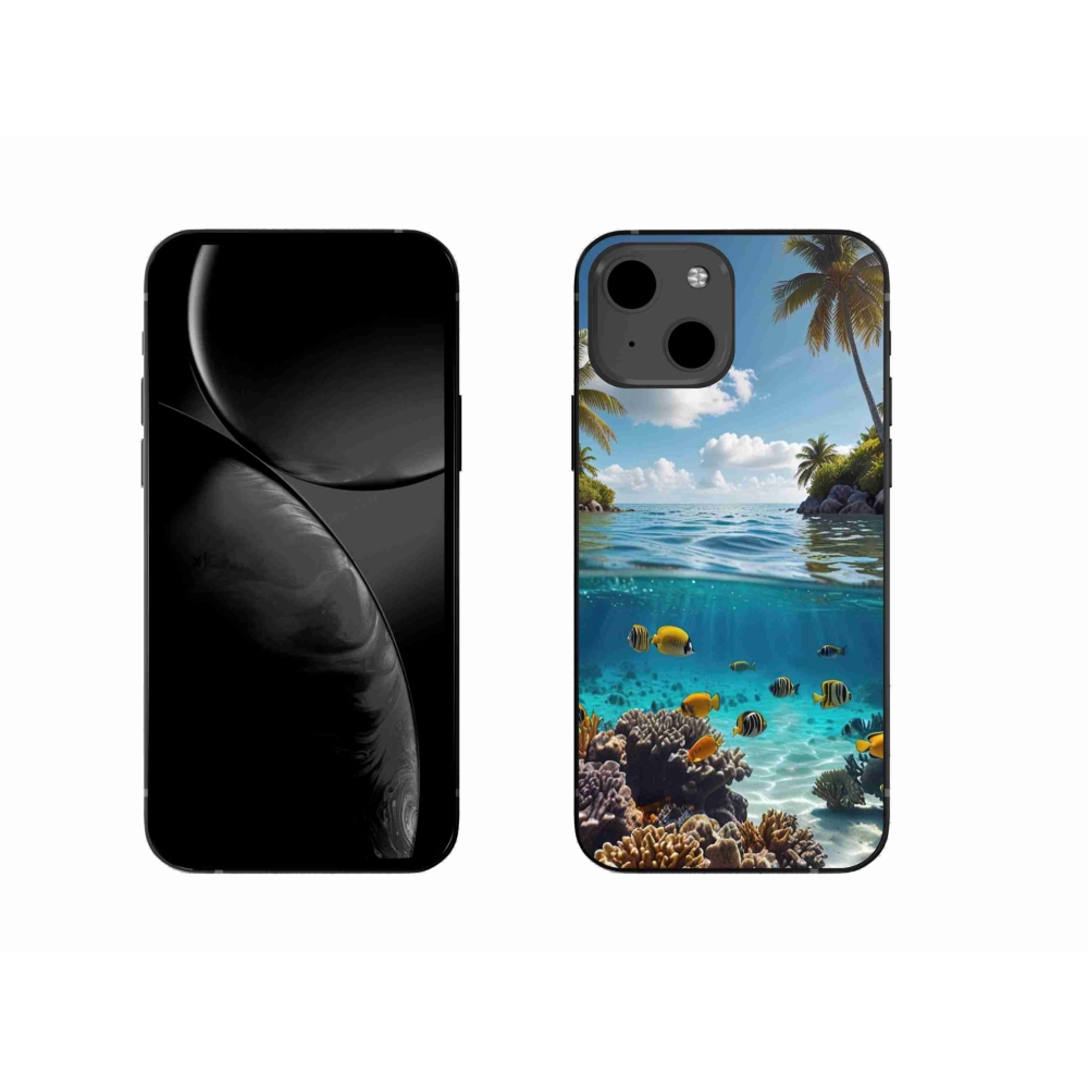 Gélový kryt mmCase na iPhone 13 - morský svet 4