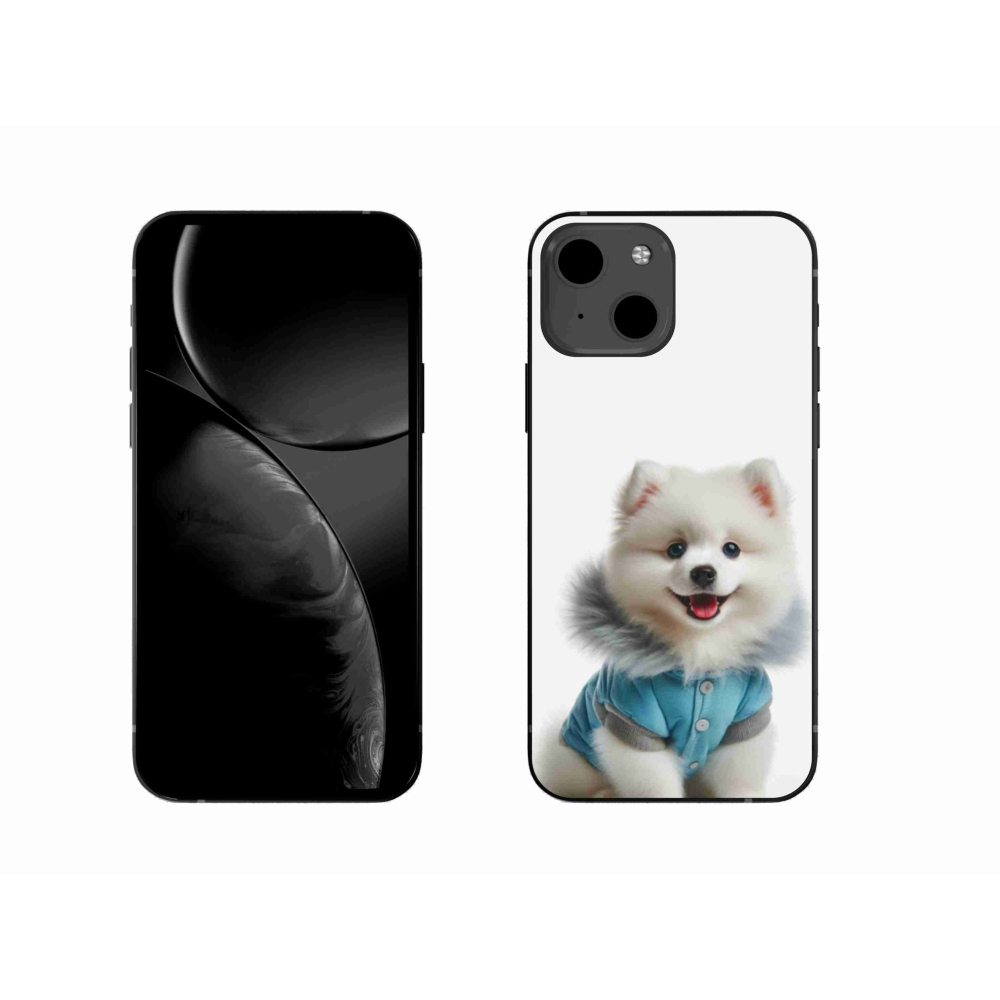Gélový kryt mmCase na iPhone 13 - pomeranian