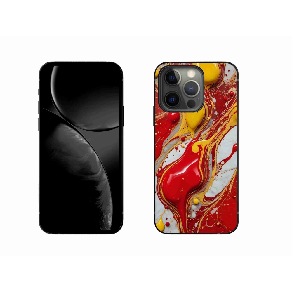 Gélový kryt mmCase na iPhone 13 Pro - abstraktný motív 42