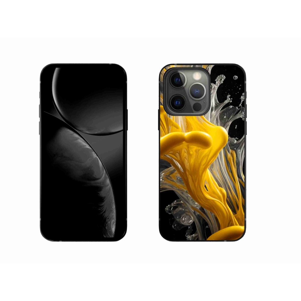 Gélový kryt mmCase na iPhone 13 Pro - abstraktný motív 48