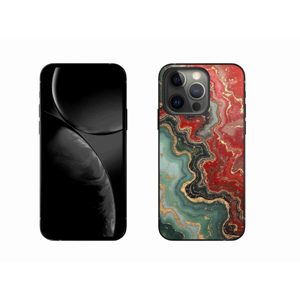 Gélový kryt mmCase na iPhone 13 Pro - abstraktný motív 55