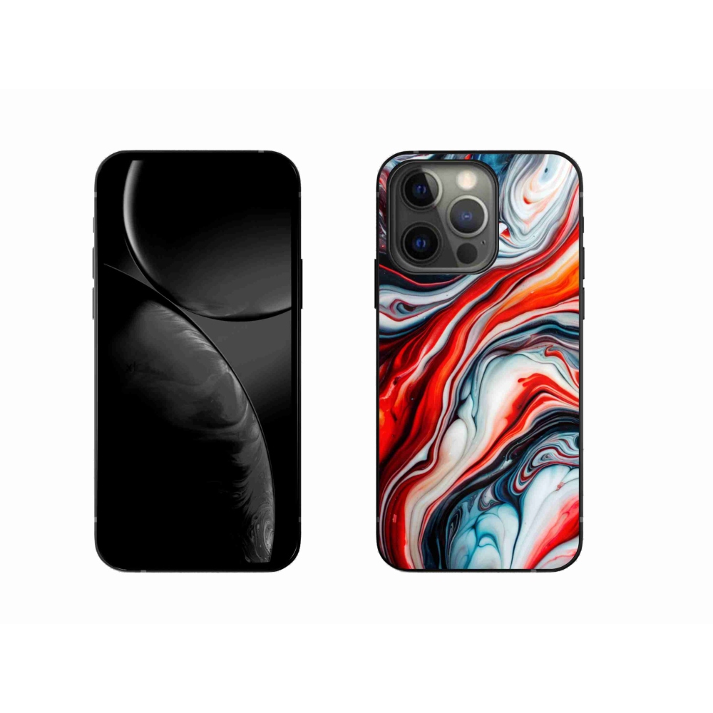Gélový kryt mmCase na iPhone 13 Pro - abstraktný motív 63