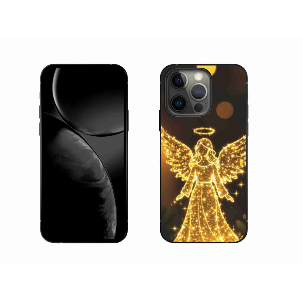 Gélový kryt mmCase na iPhone 13 Pro - anjel