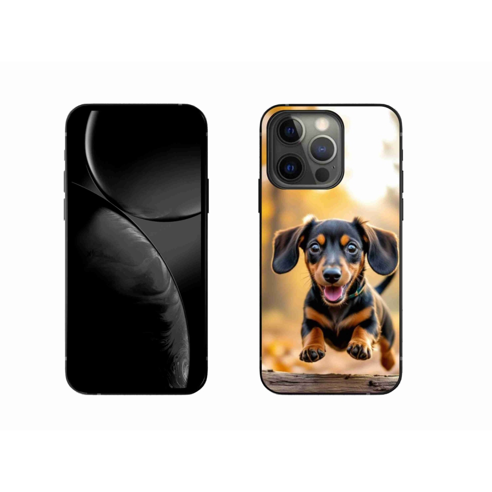 Gélový kryt mmCase na iPhone 13 Pro - jazvečík 2