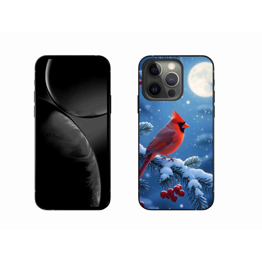 Gélový kryt mmCase na iPhone 13 Pro - kardinál červený