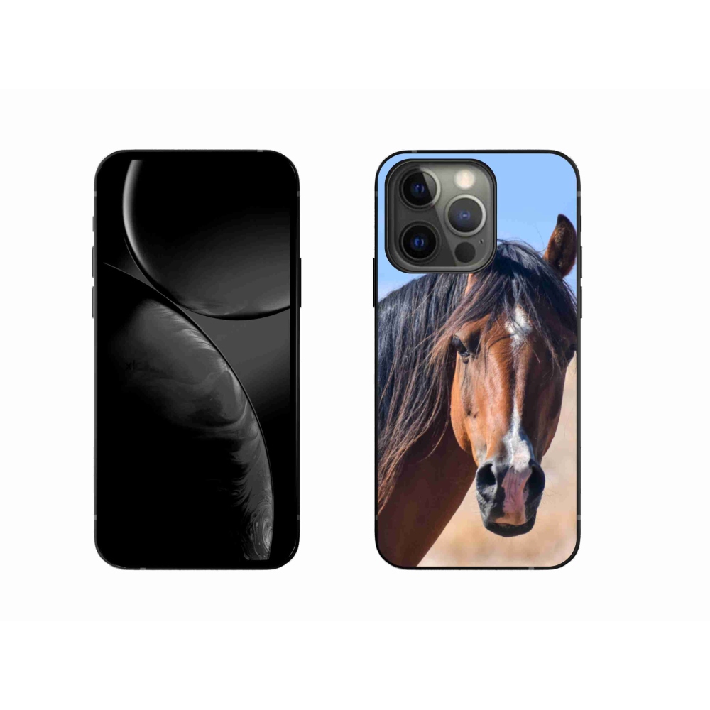 Gélový kryt mmCase na iPhone 13 Pro - pokojný kôň