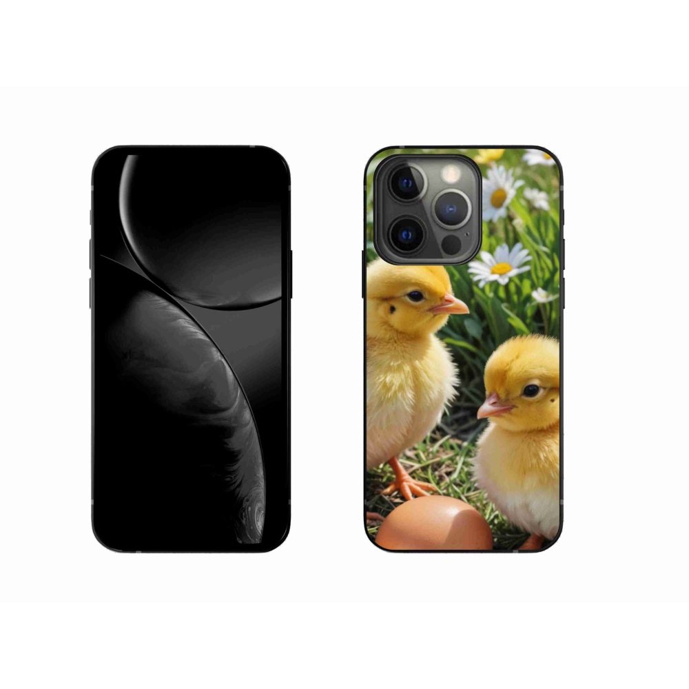 Gélový kryt mmCase na iPhone 13 Pro - kuriatka