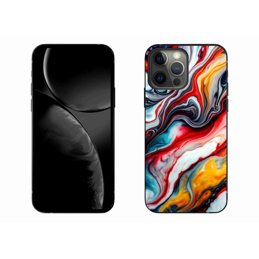 Gélový kryt mmCase na iPhone 13 Pro Max - abstraktný motív 35