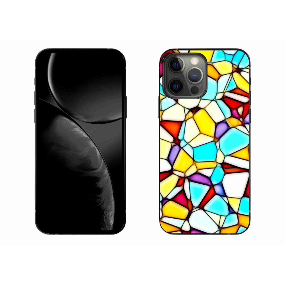 Gélový kryt mmCase na iPhone 13 Pro Max - abstraktný motív 40