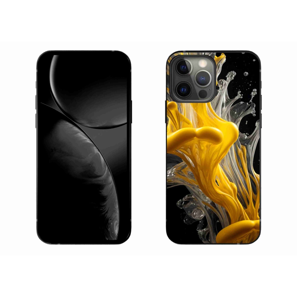 Gélový kryt mmCase na iPhone 13 Pro Max - abstraktný motív 48