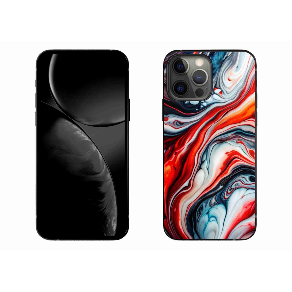 Gélový kryt mmCase na iPhone 13 Pro Max - abstraktný motív 63