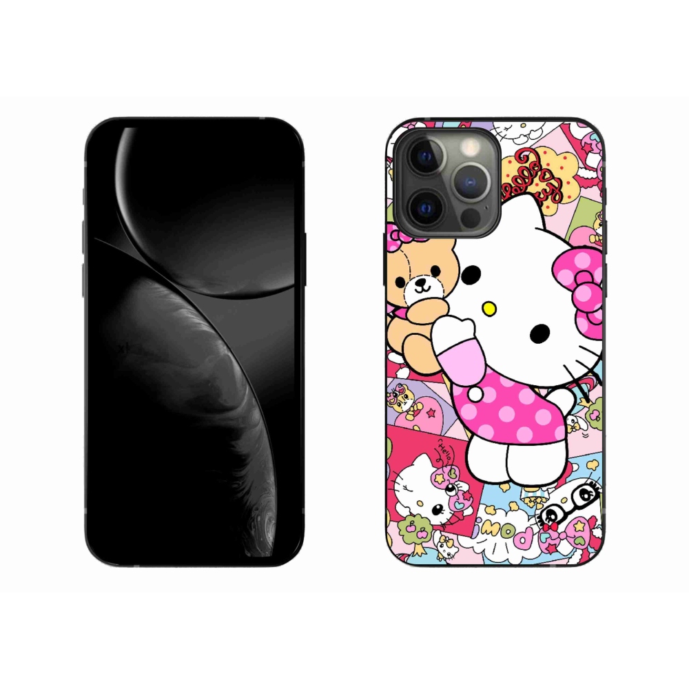 Gélový kryt mmCase na iPhone 13 Pro Max - cute kitty