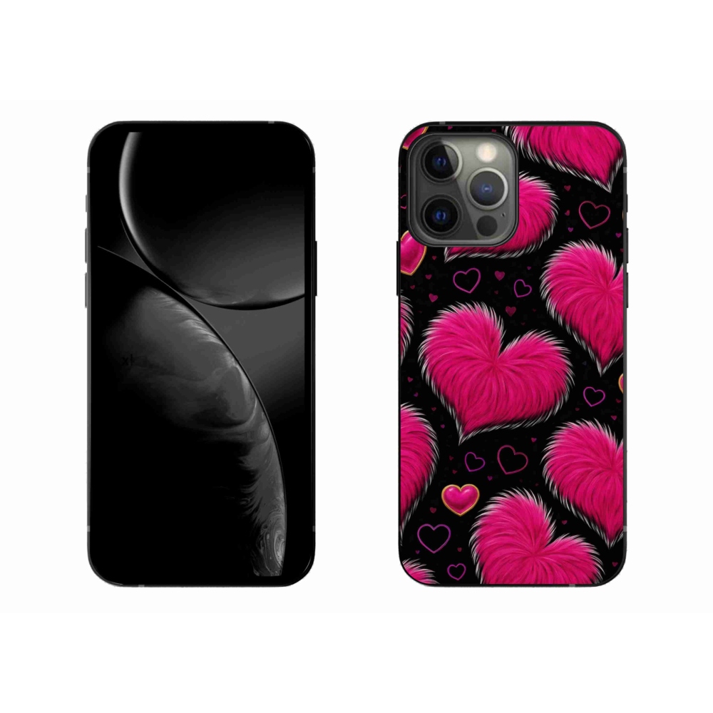 Gélový kryt mmCase na iPhone 13 Pro Max - hebké srdce