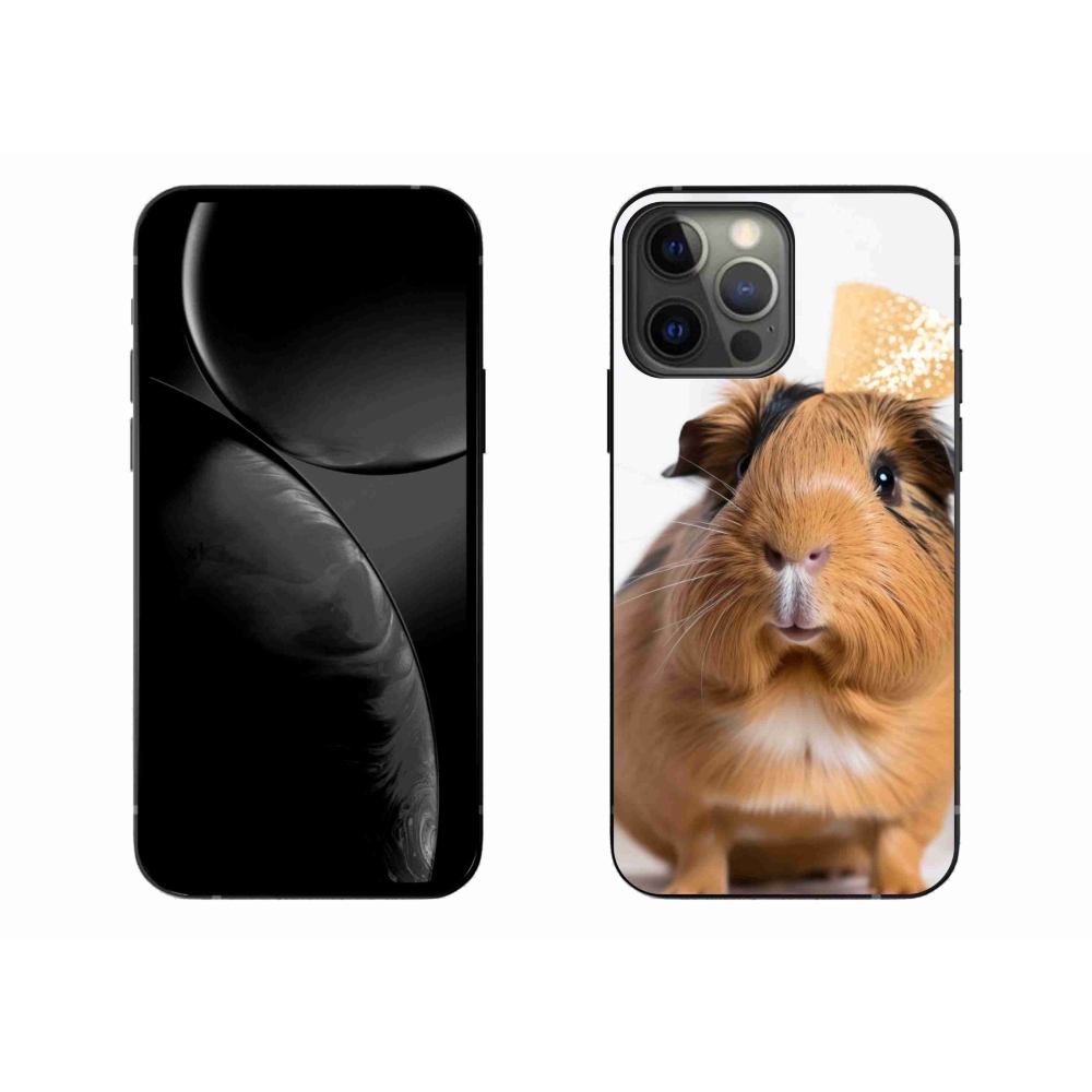 Gélový kryt mmCase na iPhone 13 Pro Max - hnedé morča