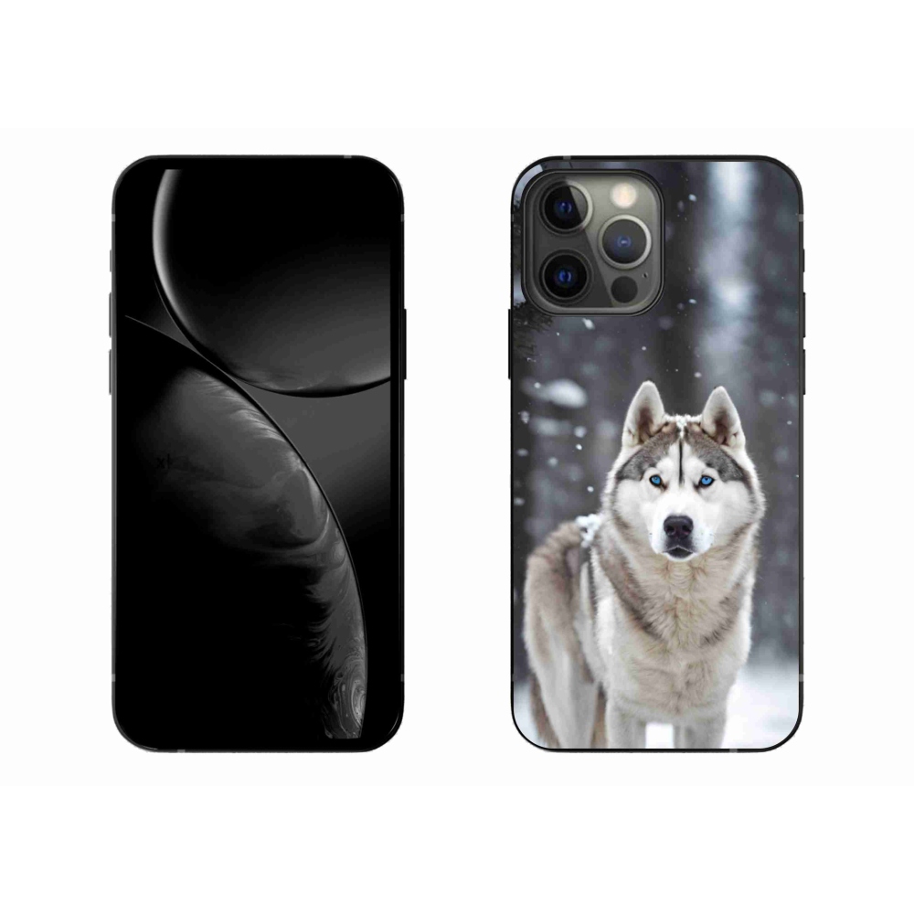 Gélový kryt mmCase na iPhone 13 Pro Max - husky 2