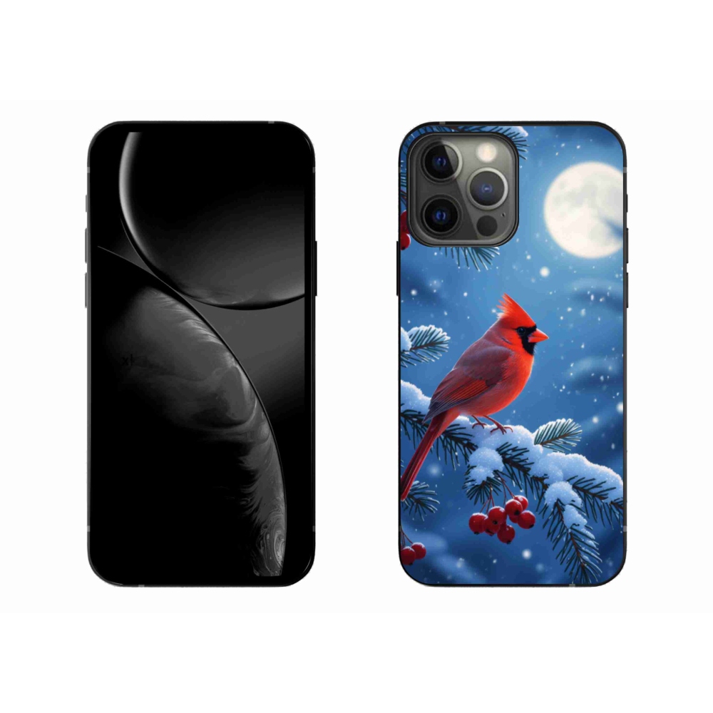 Gélový kryt mmCase na iPhone 13 Pro Max - kardinál červený