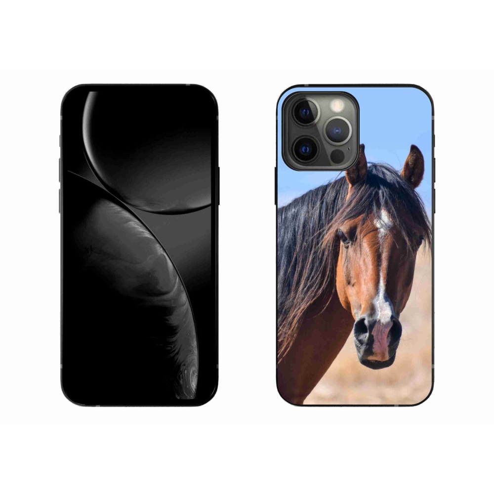Gélový kryt mmCase na iPhone 13 Pro Max - pokojný kôň
