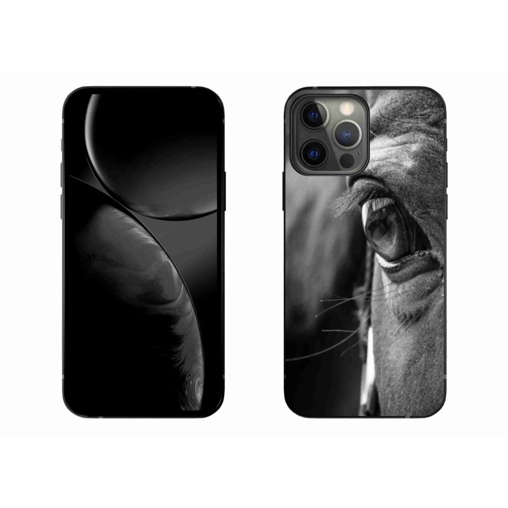Gélový kryt mmCase na iPhone 13 Pro Max - konský pohľad