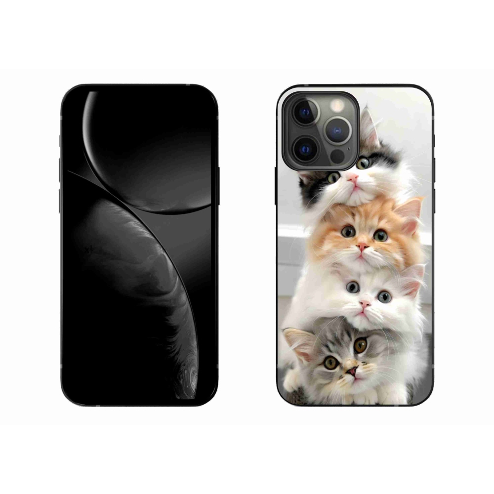 Gélový kryt mmCase na iPhone 13 Pro Max - mačacia partia