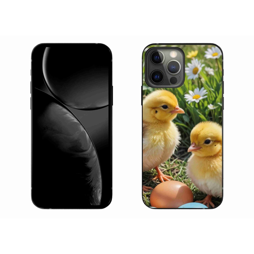 Gélový kryt mmCase na iPhone 13 Pro Max - kuriatka