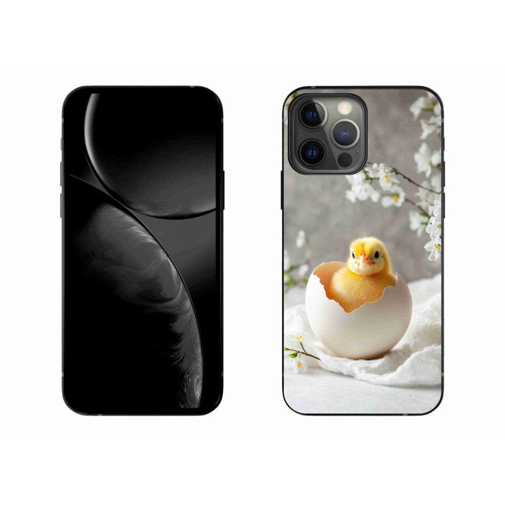 Gélový kryt mmCase na iPhone 13 Pro Max - kuriatko