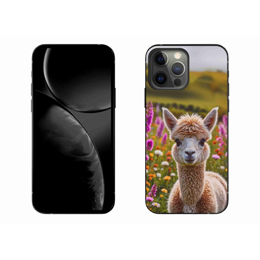 Gélový kryt mmCase na iPhone 13 Pro Max - lama na lúke