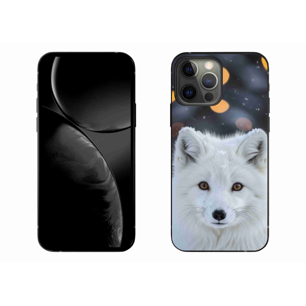 Gélový kryt mmCase na iPhone 13 Pro Max - líška polárna