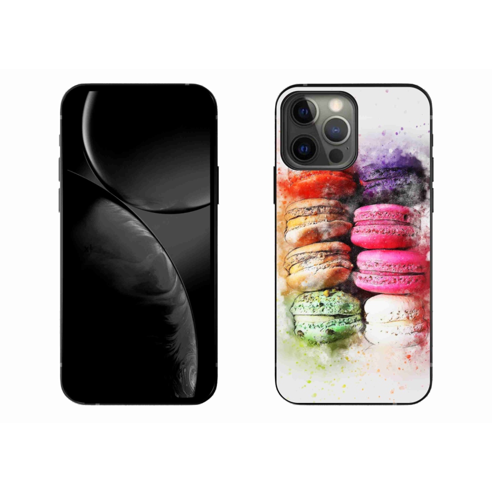 Gélový kryt mmCase na iPhone 13 Pro Max - makrónky