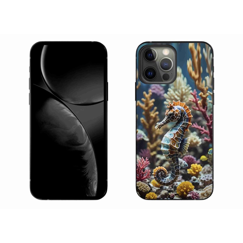 Gélový kryt mmCase na iPhone 13 Pro Max - morský koník 2